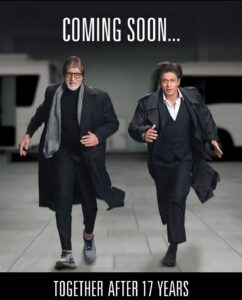 अमिताभ बच्चन और शाहरुख खान 17 साल बाद एक साथ स्क्रीन शेयर करेंगे
