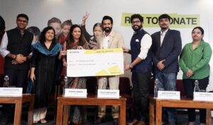 क्राई इंडिया के कोलैबोरेशन से इनड्राइव शुरु किया “राइड टू डोनेट” कैम्पेन, विक्रांत मैसी ने की सराहना