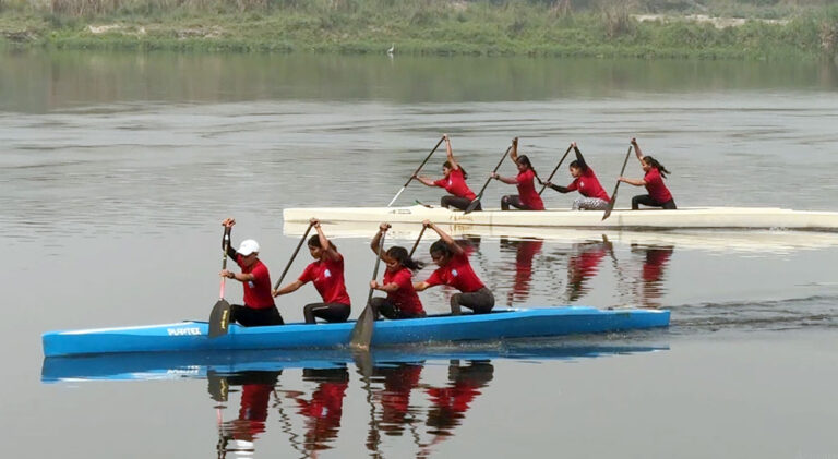 अस्मिता कयाकिंग और कैनोइंग लीग 2026 : महिला शक्ति और जल क्रीड़ा का उत्सव