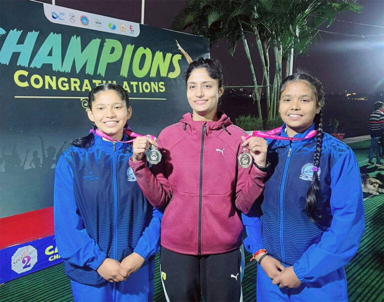 दिल्ली की बेटियों का कैनोइंग में जलवा