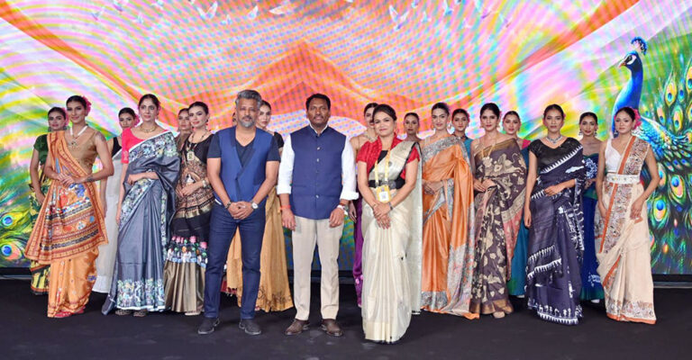 IFFD Pays Tribute to ‘Vande Mataram’ Through a Mesmerising Handloom Saree Showcase