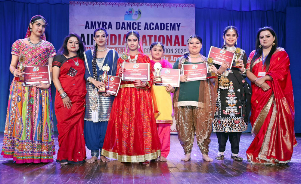 कथक और भारतीय संस्कृति को बढ़ावा: अमायरा डांस अकैडमी का सफल आयोजन