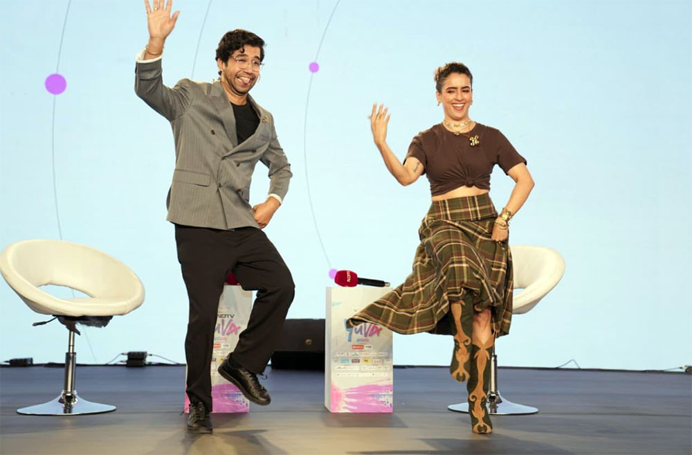 ‘असफलता और कुछ नया करने से डर नहीं लगता’ : एनडीटीवी युवा 2026 में बहुमुखी प्रतिभा की धनी सान्या मल्होत्रा ने दर्शकों को मंत्रमुग्ध किया