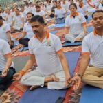 अंतर्राष्ट्रीय योग दिवस पर सोनिया विहार वाॅटर स्पोर्ट्स क्लब में विशेष आयोजन, क्लब अध्यक्ष कुंवरपाल सिंह को श्रद्धांजलि