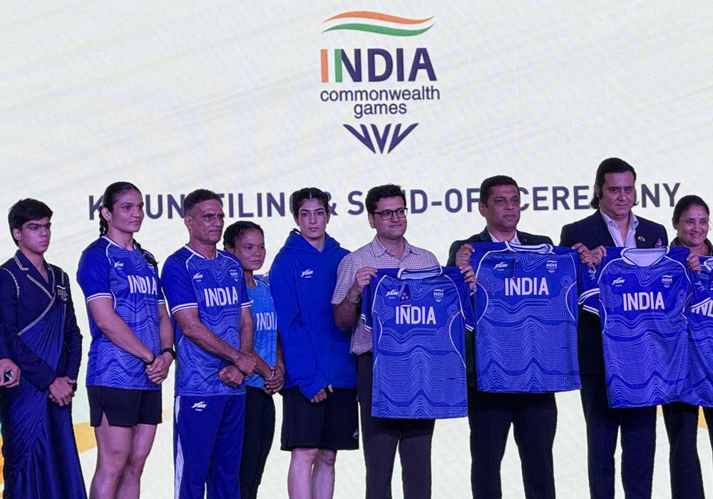 India’s Commonwealth Games 2026 Contingent Given Grand Send-Off; Official Kit Unveiled Ahead of Glasgow Campaign