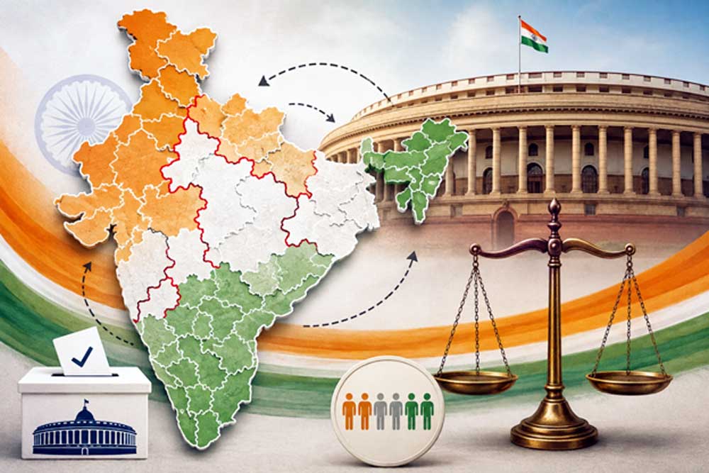 Delimitation Bill : Redrawing India’s Electoral Map for Fair Representation
