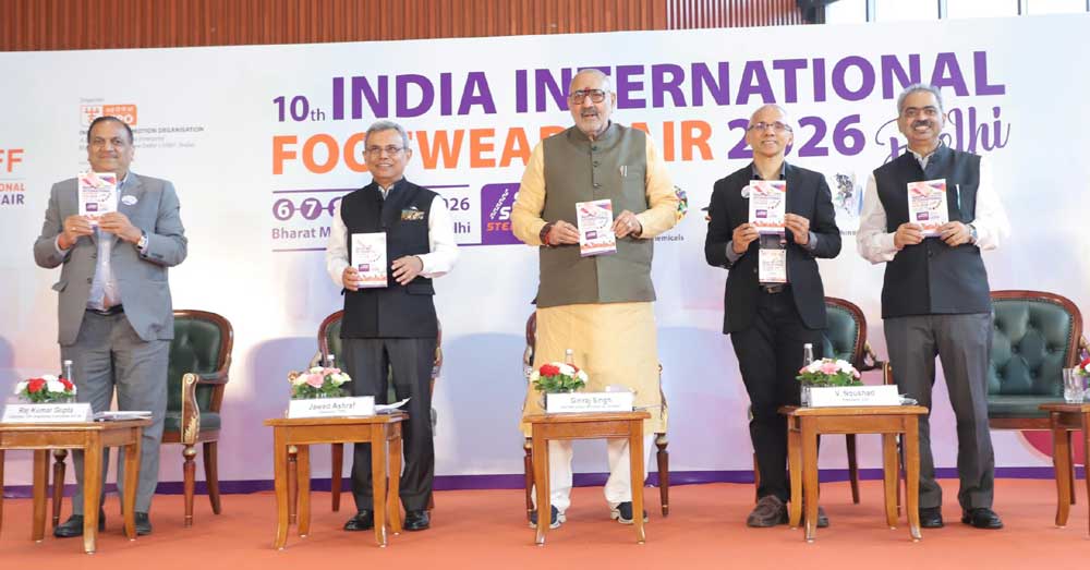 Hon’ble Union Minister Shri Giriraj Singh Inaugurates 10th India International Footwear Fair (IIFF) 2026 at Bharat Mandapam