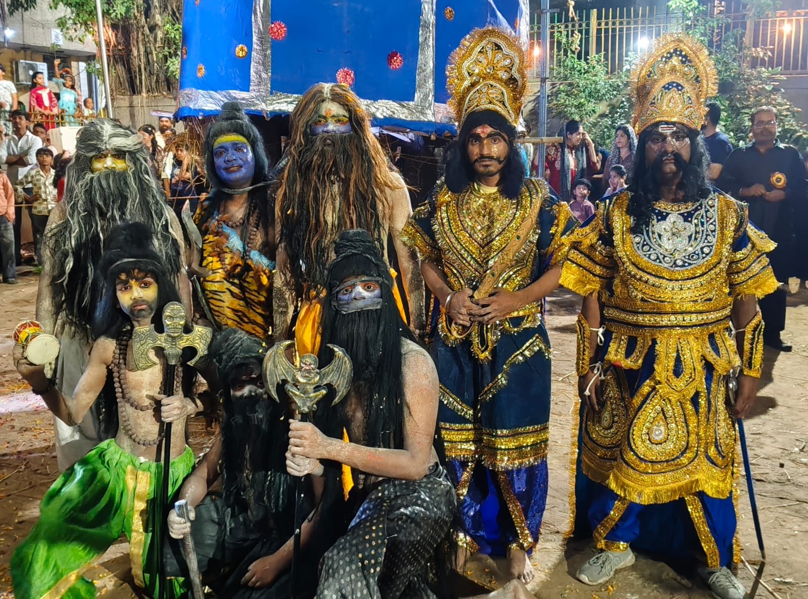 गढ़ी में 18वें दशहरा महोत्सव पर रावण दहन, पिता की परंपरा को बेटे ने आगे बढ़ाया
