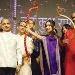 उपराष्ट्रपति सी.पी. राधाकृष्णन ने किया रावण दहन, यामी गौतम और आनंद एल राय ने चलाए बुराई के प्रतीक पुतलों पर तीर